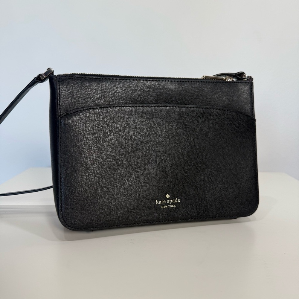 Kate Spade Adel Black leather Crossbody Bag